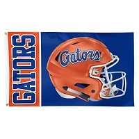 Drapeau de luxe WinCraft Florida Gators 3' x 5' Casque à une face