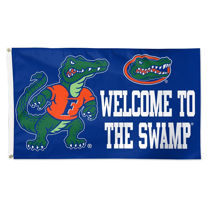 Drapeau de luxe WinCraft Florida Gators 3' x 5' à une face