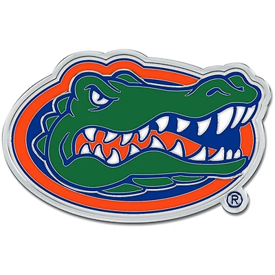 Emblème chromé coloré pour voiture WinCraft Florida Gators