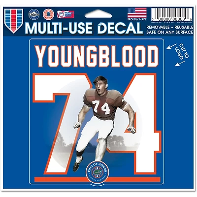 WinCraft Jack Youngblood Florida Gators 4" x 6" Ring of Honor Multi-Use Decal