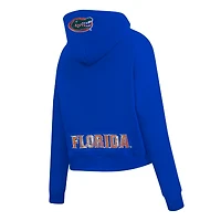 Women's Pro Standard Royal Florida Gators Game Day Sequin Full-Zip Hooded Jacket