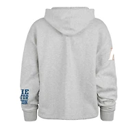 Sweat à capuche court manches longues '47 Heather Gray Florida Gators High Hopes pour femme