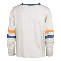 Women's '47 Oatmeal Florida Gators Vault All Class Lena Long Sleeve T-Shirt