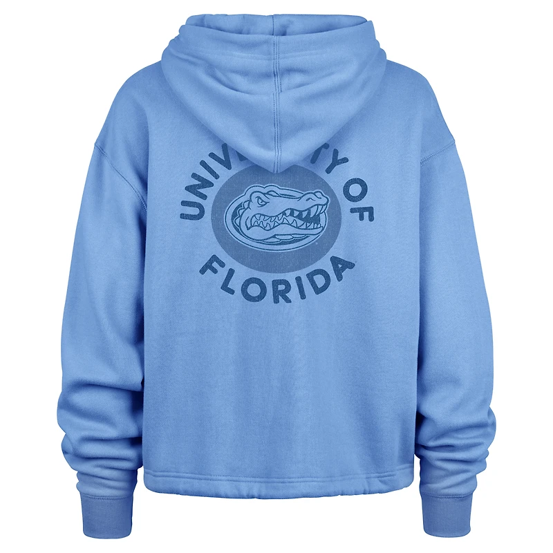 Women's '47 Royal Florida Gators Luminance Dot Venice Pullover Hoodie
