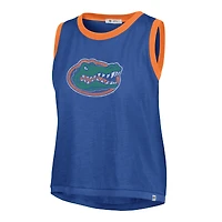 Women's '47 Royal Florida Gators Premier Ringer Tank Top