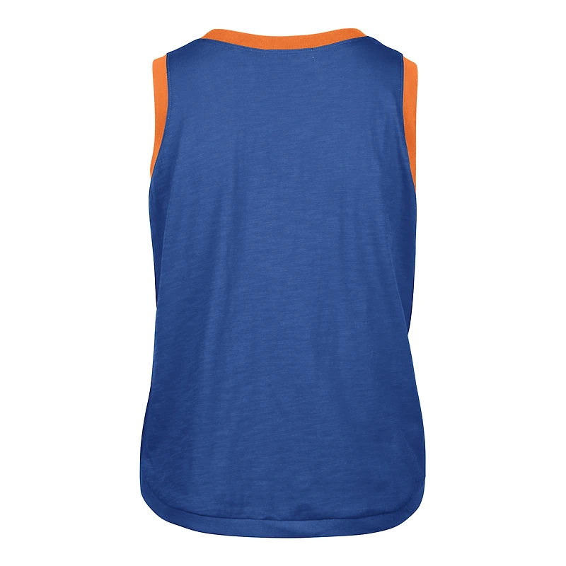 Women's '47 Royal Florida Gators Premier Ringer Tank Top