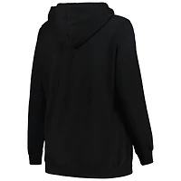PRF GAT BLACK WOMENS PLUS HEART & SOUL NOTCH NECK HOODY SWTLADYPO