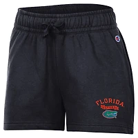 Women's Champion  Black Florida Gators Powerblend Elastic Waist Shorts
