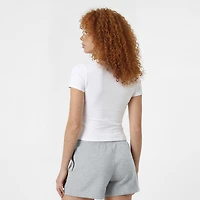 Short Champion noir Florida Gators Powerblend à taille élastique pour femme