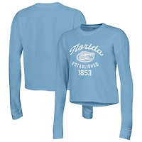T-shirt court à manches longues Champion Florida Gators Boyfriend pour femme, bleu