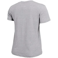 Women's Champion  Heather Gray Florida Gators Arched Over Logo T-Shirt