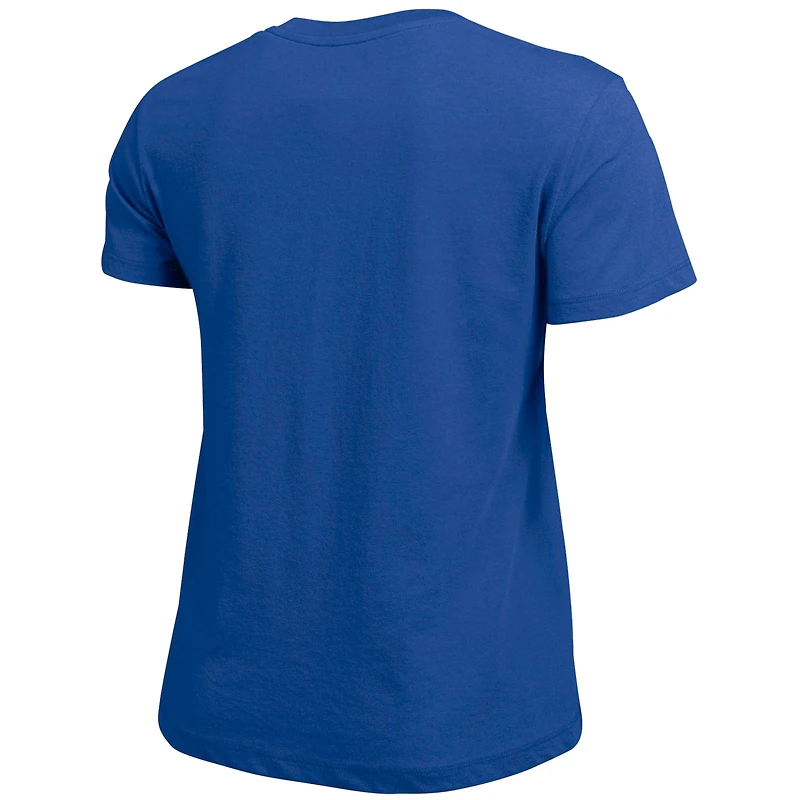 Women's Champion  Royal Florida Gators Arched Over Logo T-Shirt