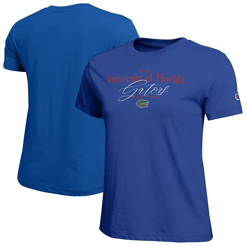 Women's Champion  Royal Florida Gators Lifestyle T-Shirt