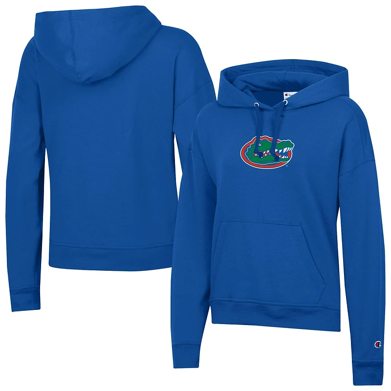 Sweat à capuche en polaire Powerblend Champion Royal Florida Gators pour femmes