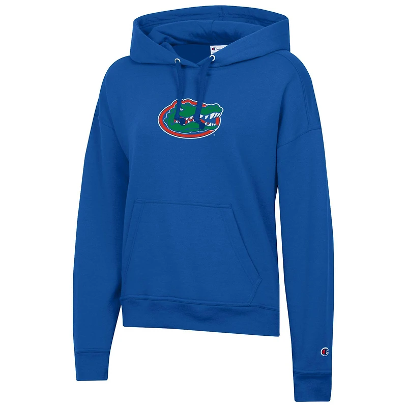 Sweat à capuche en polaire Powerblend Champion Royal Florida Gators pour femmes
