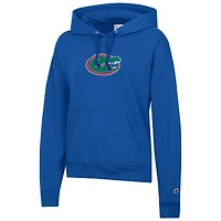 Sweat à capuche en polaire Powerblend Champion Royal Florida Gators pour femmes