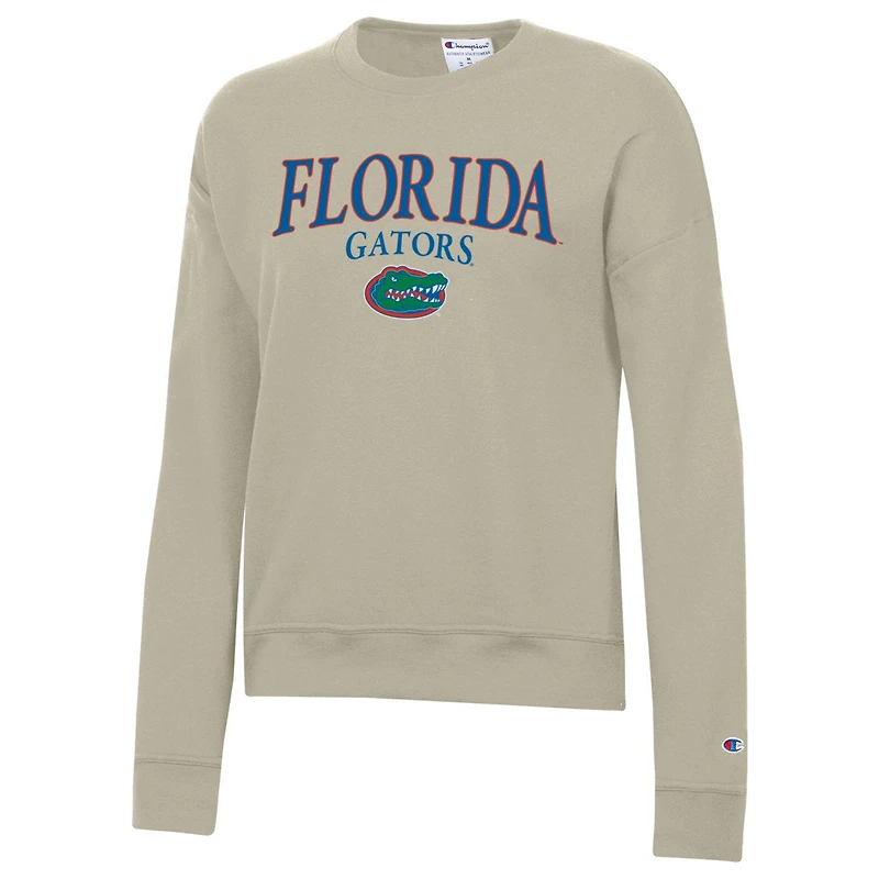 Sweat-shirt à enfiler Powerblend Florida Gators Champion Tan pour femme