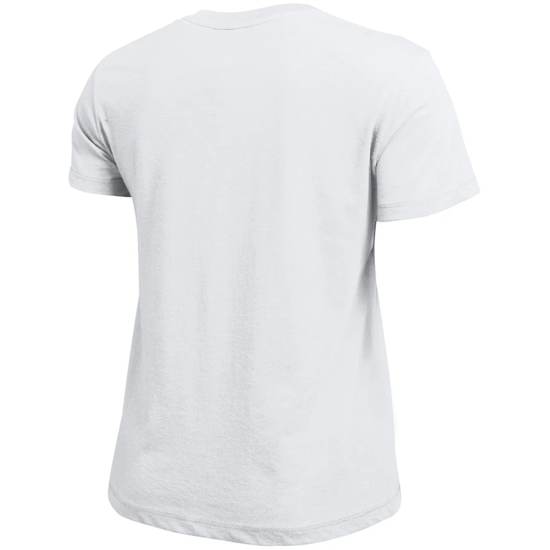 T-shirt blanc avec logo arqué des Florida Gators, championne féminine