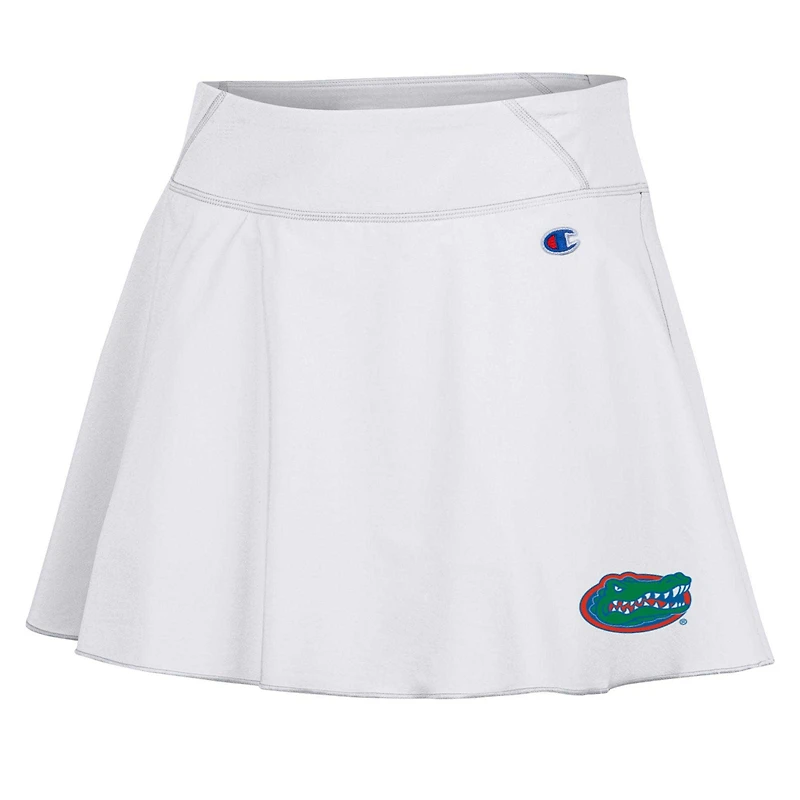 Jupe-short blanche au toucher doux pour femmes des Florida Gators Champion