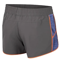 Colosseum Grey Florida Gators Pull The Switch Short de course pour femme