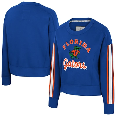 Women's Colosseum  Royal Florida Gators Honeymoon Sweatshirt
