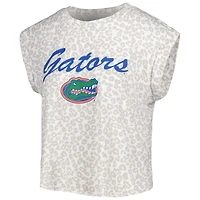 Women's Concepts Sport  Cream Florida Gators Montana T-Shirt & Shorts Sleep Set