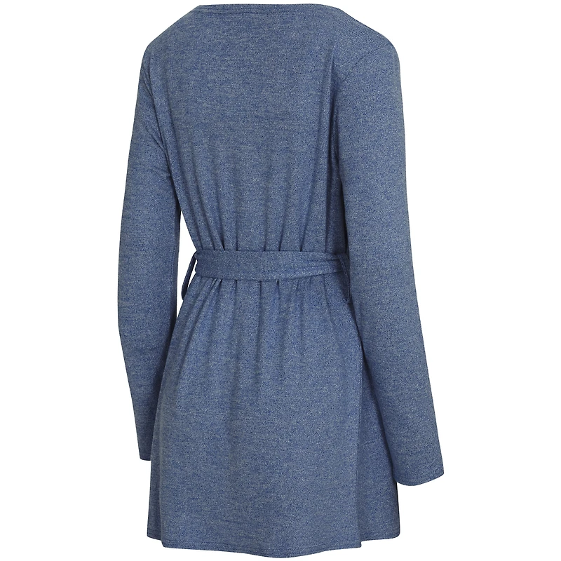 Women's Concepts Sport Royal Florida Gators Rigor Three-Piece Tank, Short & Robe Set