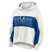 Sweat à capuche Fanatics Oatmeal Florida Gators Up For It pour femmes