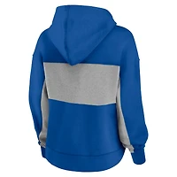 Women's Fanatics Royal Florida Gators Filled Stat Sheet Pullover Hoodie