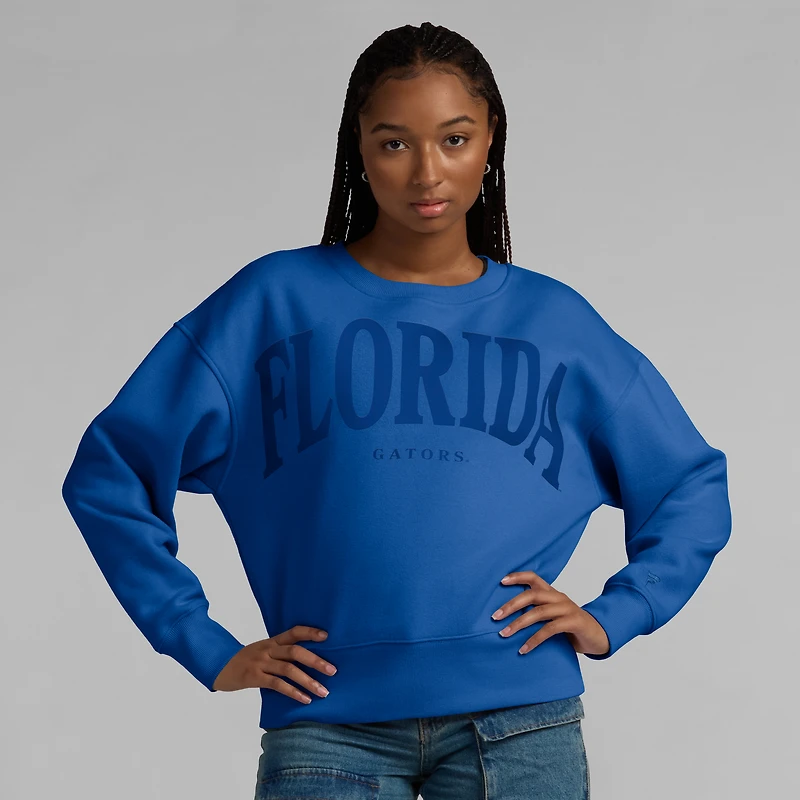 Sweat-shirt en polaire ultra-doux Fanatics Royal Florida Gators pour femme