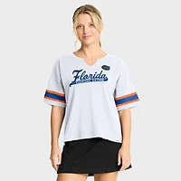 T-shirt Fanatics blanc pour femme avec inscription « Hometown » des Florida Gators