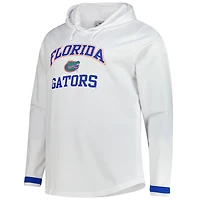 Sweat à capuche grande taille blanc pour femmes Fanatics Florida Gators