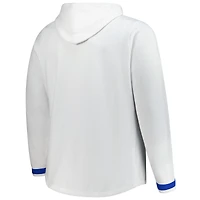 Sweat à capuche grande taille blanc pour femmes Fanatics Florida Gators