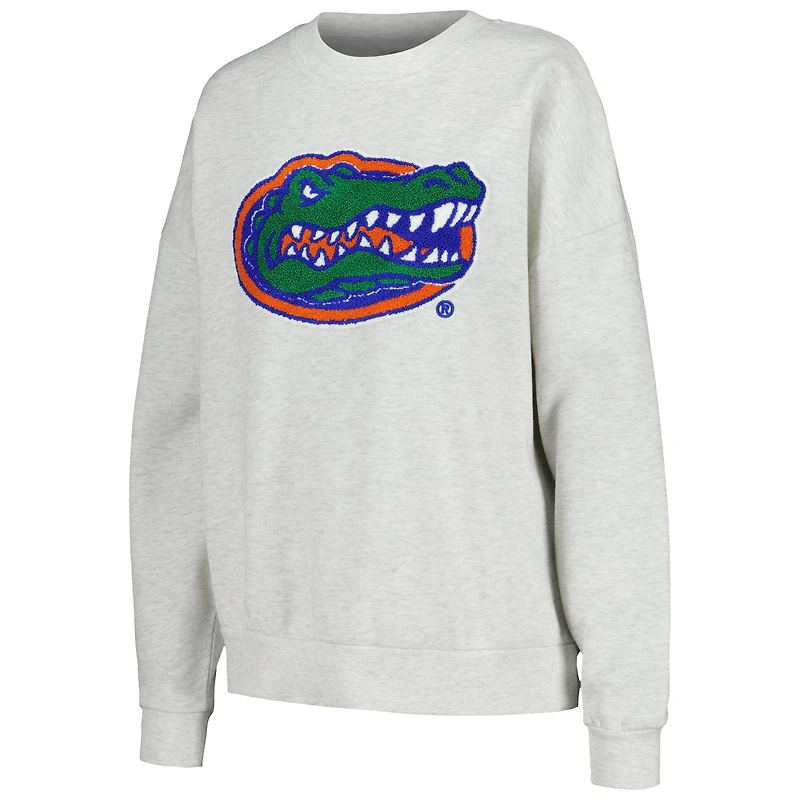 Gameday Couture Ash Florida Gators Team Effort Sweat-shirt et short pour femme