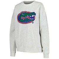 Gameday Couture Ash Florida Gators Team Effort Sweat-shirt et short pour femme