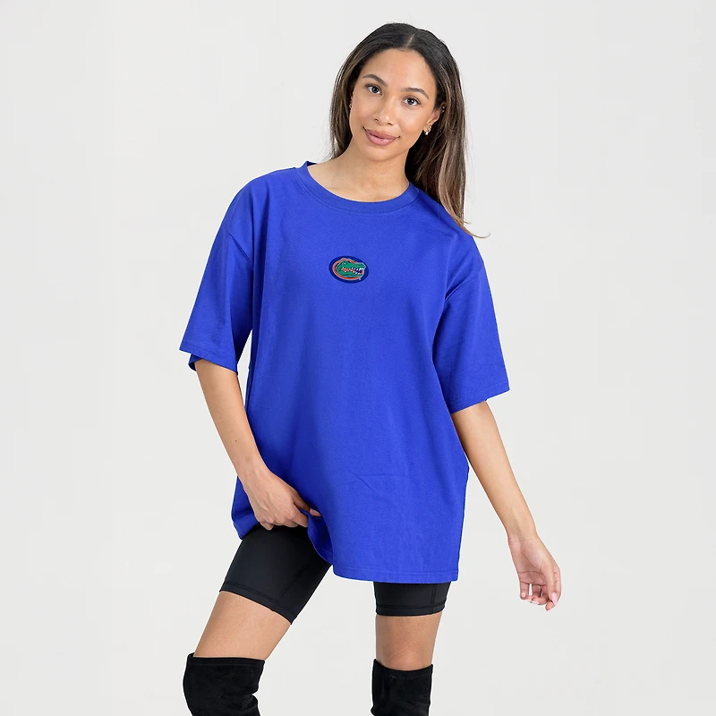 T-shirt surdimensionné « Back at Ya » des Royal Florida Gators pour femme, couture Gameday