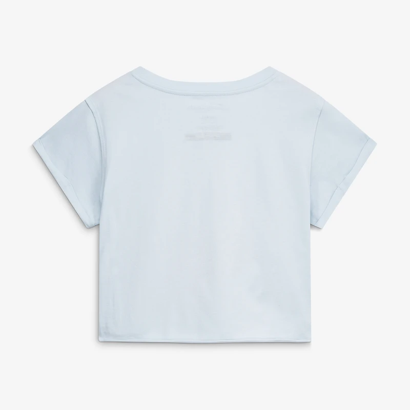 T-shirt court à revers bleu clair pour femmes, Florida Gators, idéal les jours de match