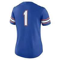 Maillot de match Jordan Brand #1 des Royal Florida Gators pour femme