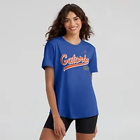 Women's Jordan Brand Royal Florida Gators Local Script T-Shirt