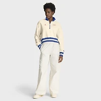 Women's Jordan Brand Tan Florida Gators Legacy Half-Zip Sweatshirt