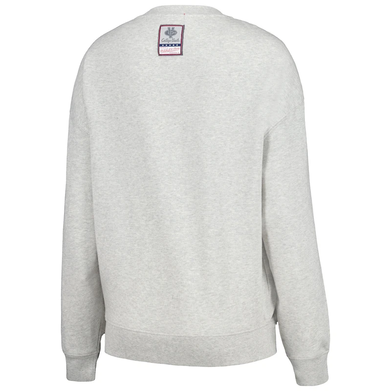 Sweat-shirt léger avec logo surdimensionné des Florida Gators de Mitchell & Ness pour femmes