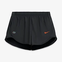 Women's Nike Black Florida Gators Tempo Mid-Rise Dri-FIT Shorts
