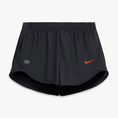 Women's Nike Black Florida Gators Tempo Mid-Rise Dri-FIT Shorts