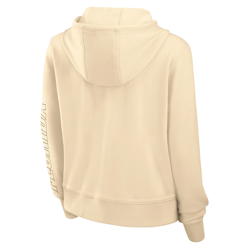 Sweat à capuche Nike Tan Florida Gators One Performance pour femme