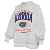 Sweat-shirt réversible Pressbox pour femmes, gris chin