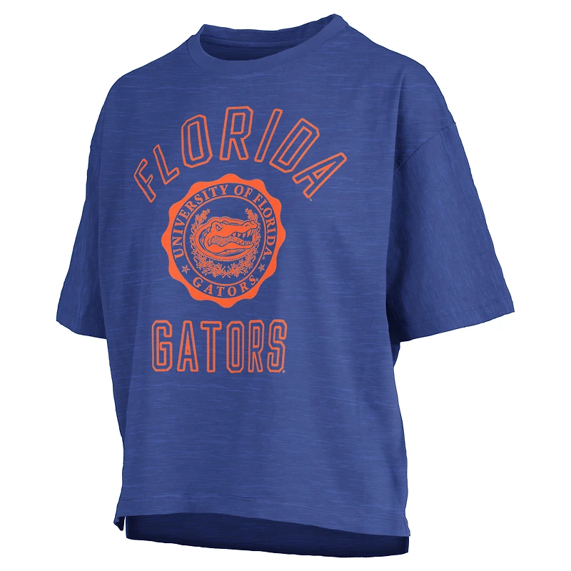 T-shirt oversize Pressbox Royal Florida Gators Motley Crew pour femme
