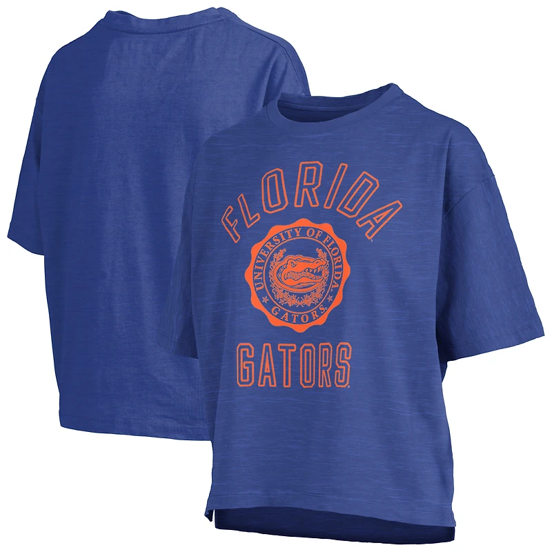 T-shirt oversize Pressbox Royal Florida Gators Motley Crew pour femme