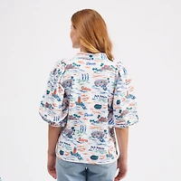 Haut à col en V Eliza des Royal Florida Gators de Smith & Quinn pour femmes