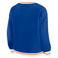 Women's WEAR by Erin Andrews Royal Florida Gators Seal Sweatshirt