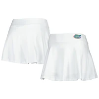 Women's ZooZatz White Florida Gators Flowy Skort